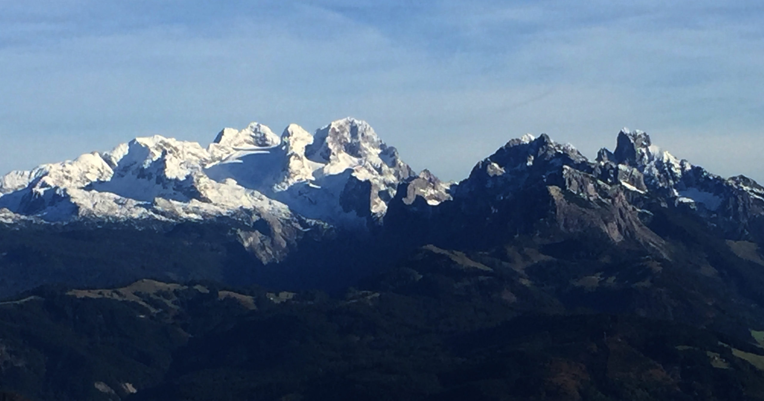 Dachstein mit Bischofsmütze