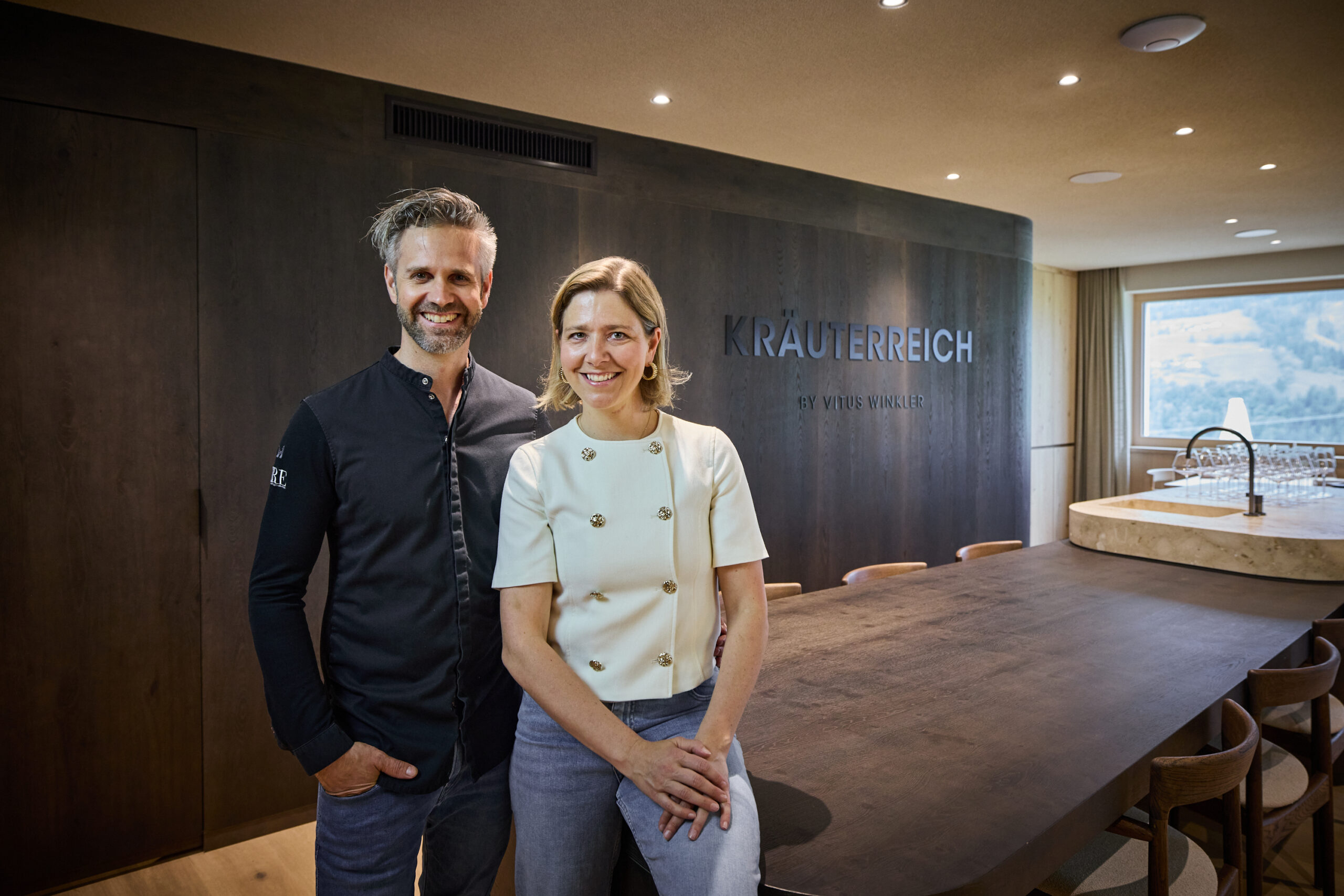 Eva-Maria & Vitus Winkler im "Kräuterreich by Vitus Winkler"