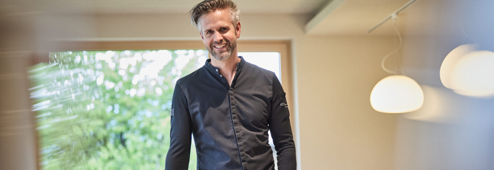 Sternekoch Vitus Winkler in seinem 