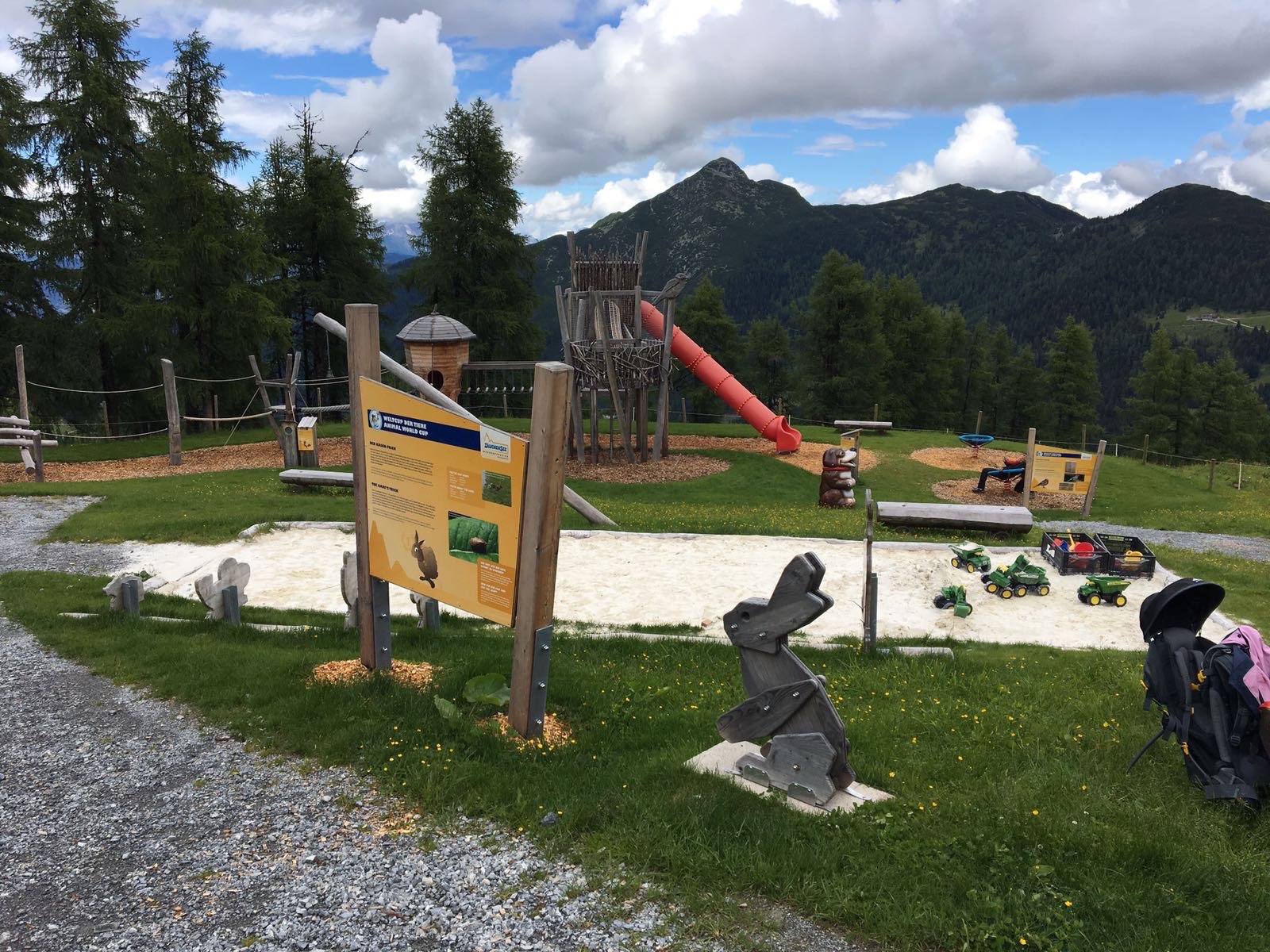 Abenteuer Spielplatz in Zauchensee © Fotokredit: Anja Fischer