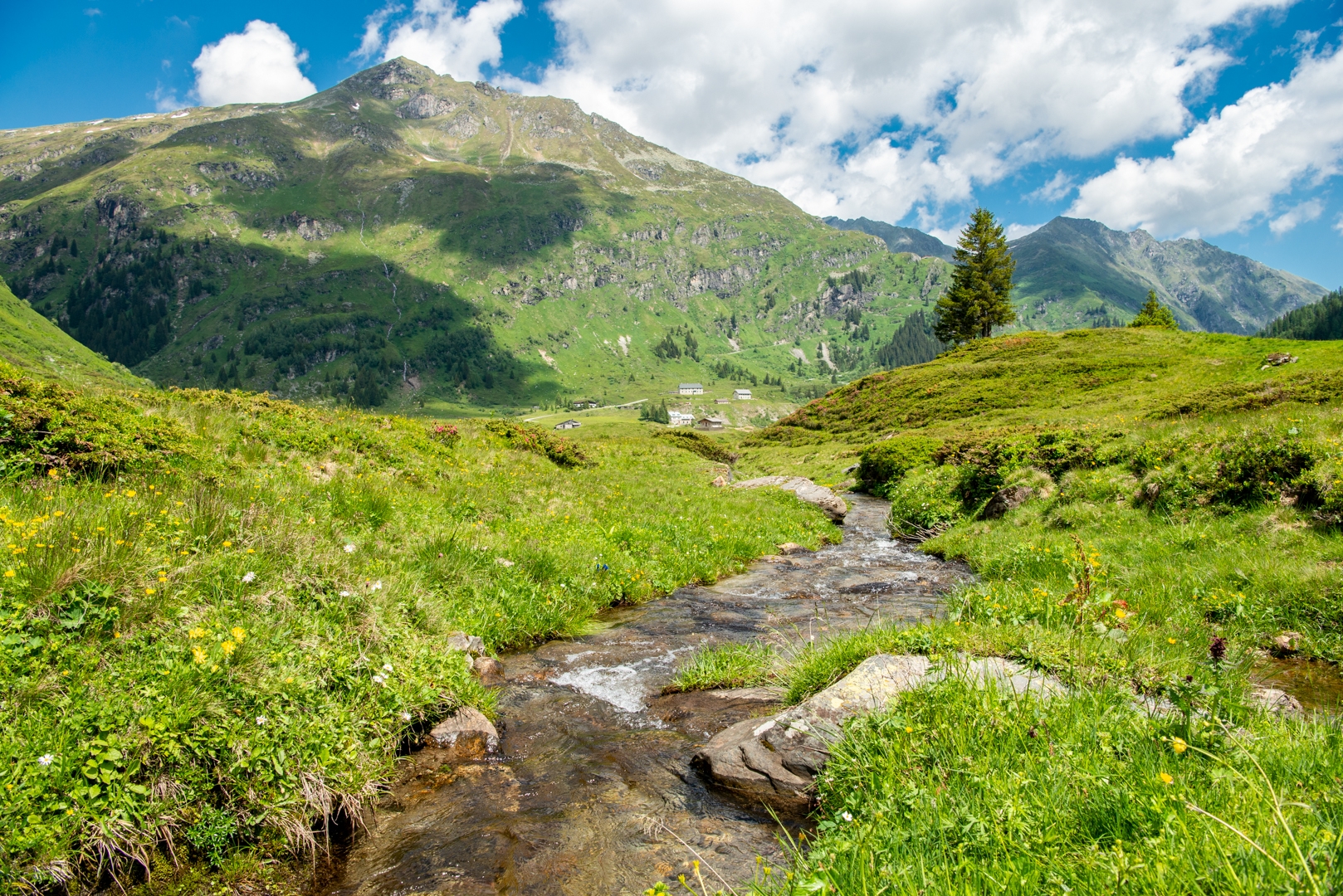 Das Hochtal des Nassfelds. c Edith Danzer