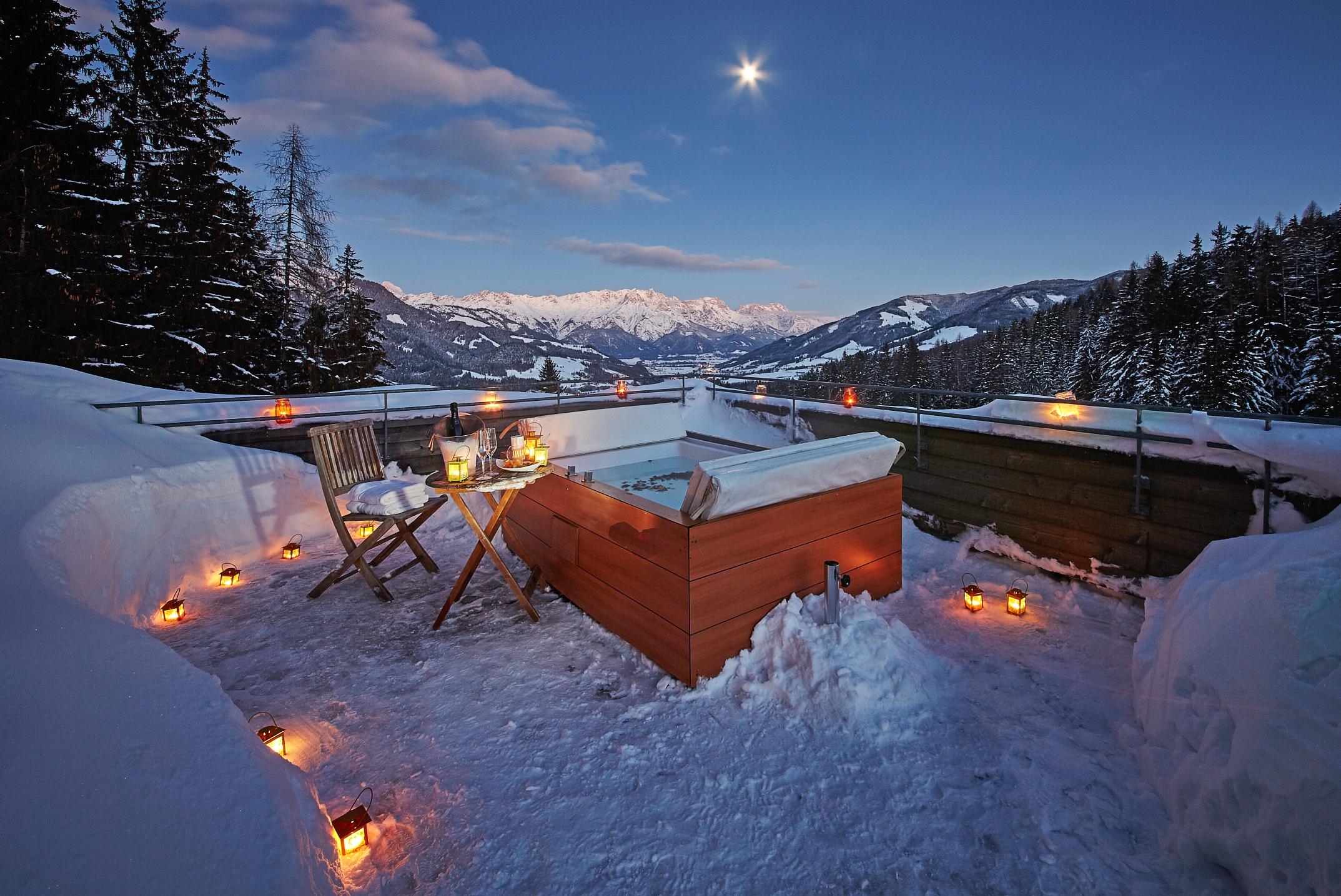 Winterromanik Forsthofalm Leogang