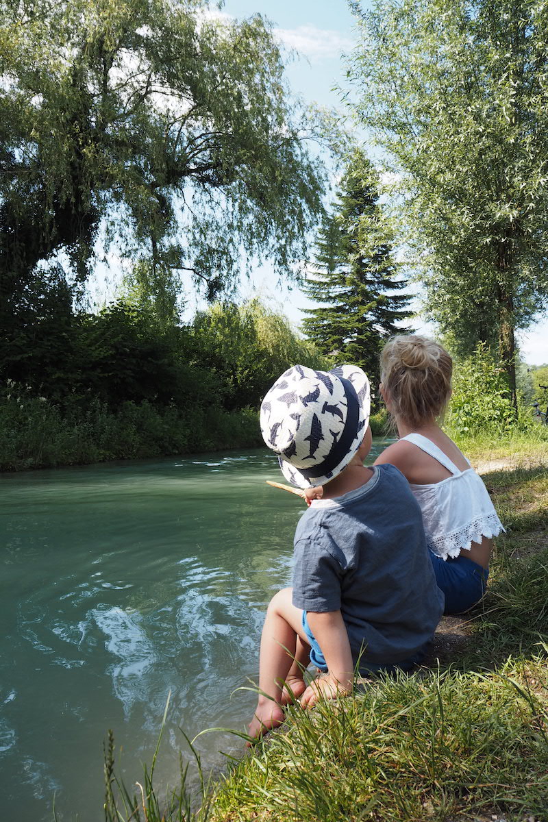 Chillen am Almkanal