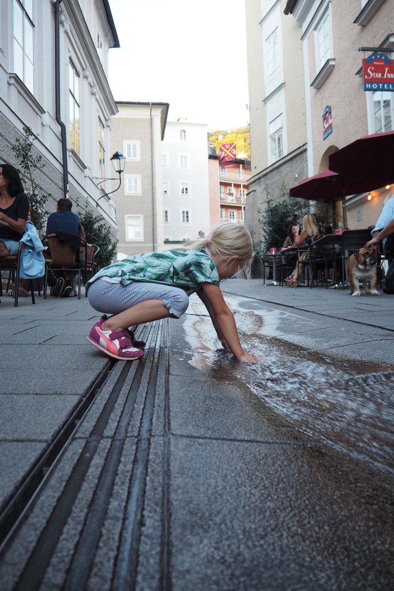 Wasserspiele Nähe Linzergasse