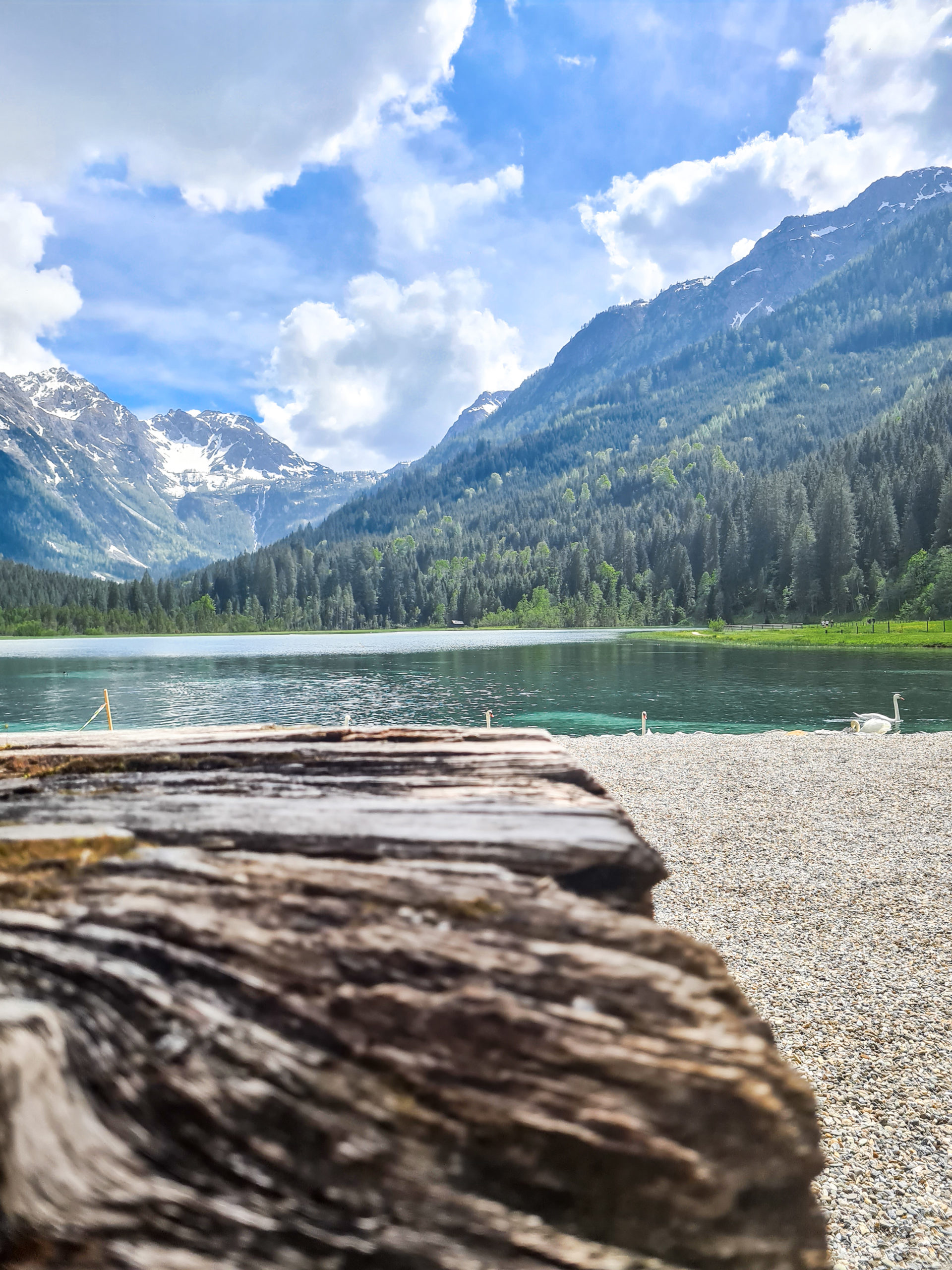 Der Jägersee im Kleinarler Talschluss 