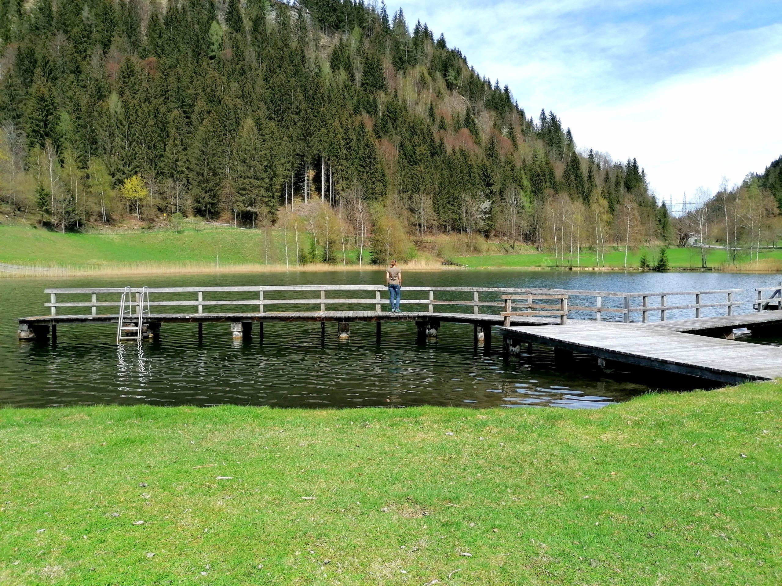 Eva Pronebner-Stock am Böndlsee