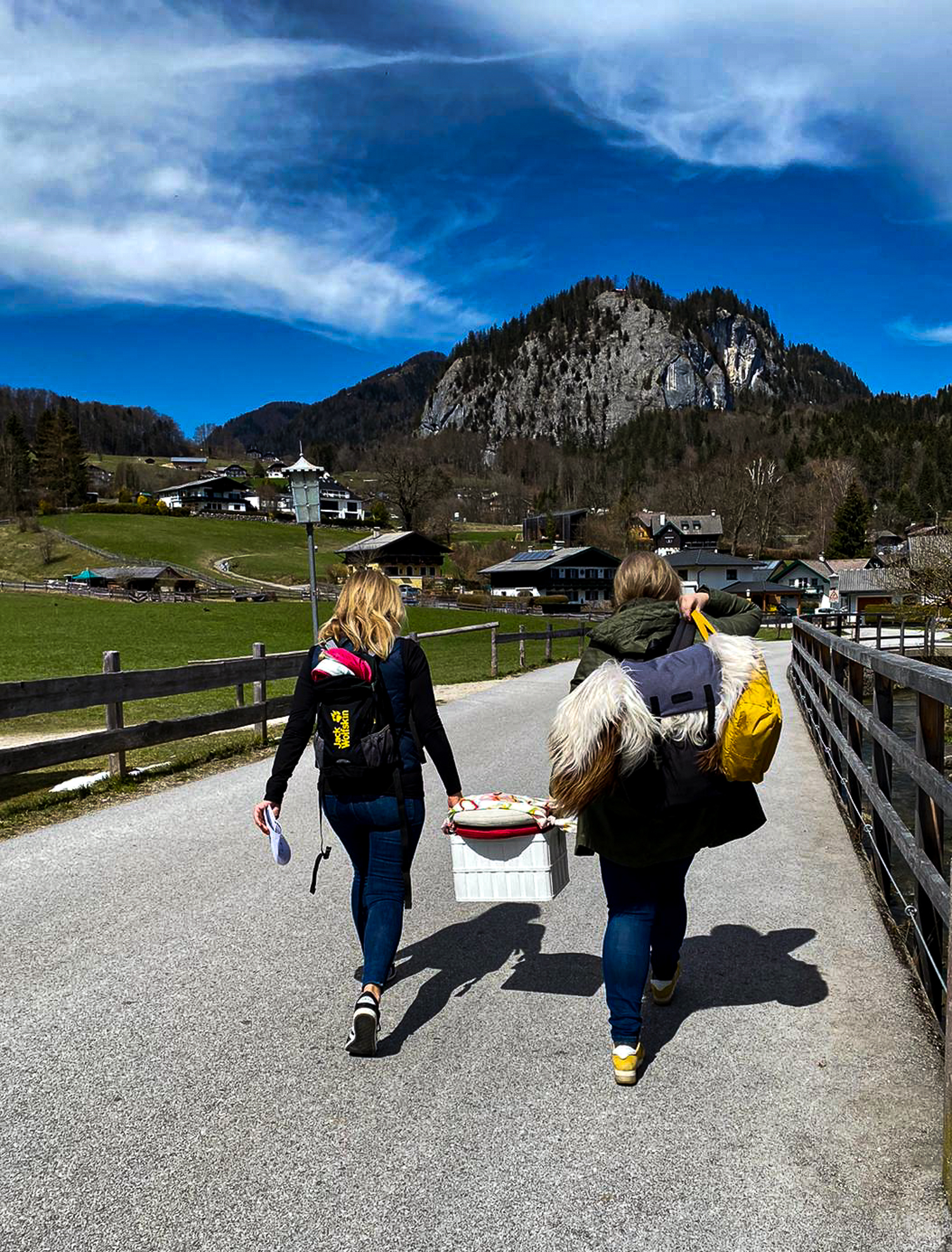 Auf dem Weg zum Picknick © Melanie Deisl