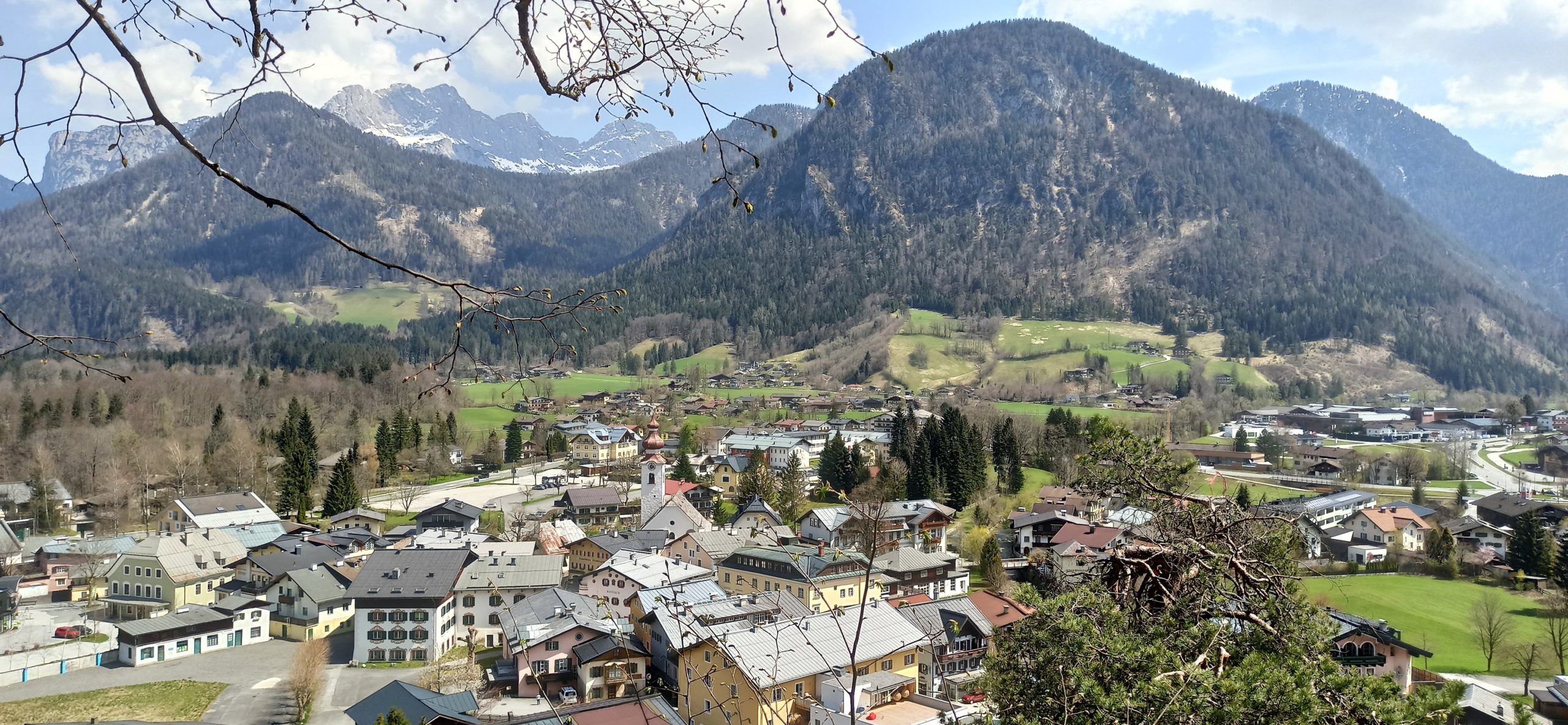 Lofer vom Kalvarienberg aus