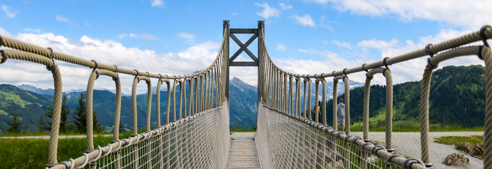 Wagrainis Grafenberg Hängebrücke