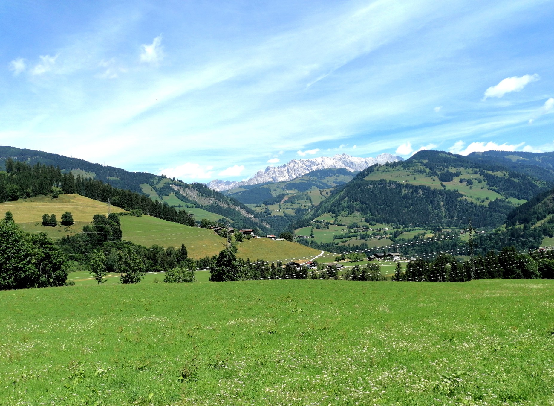 Blick auf das Hochkönigmassiv 