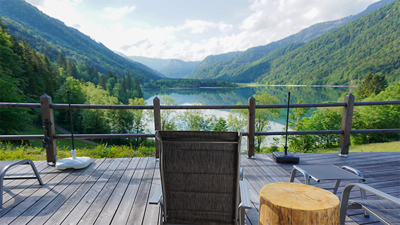 © Landhaus Seereith - Ausblick von der Terrasse