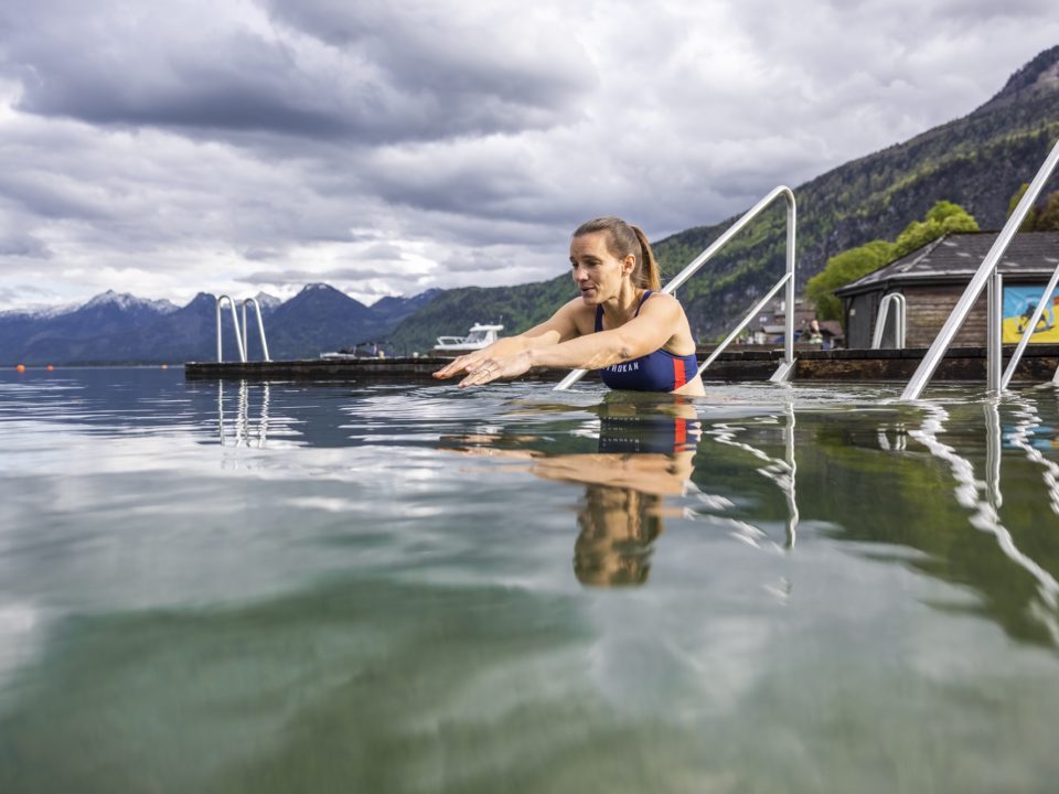 Winterschwimmen Wolfgangsee