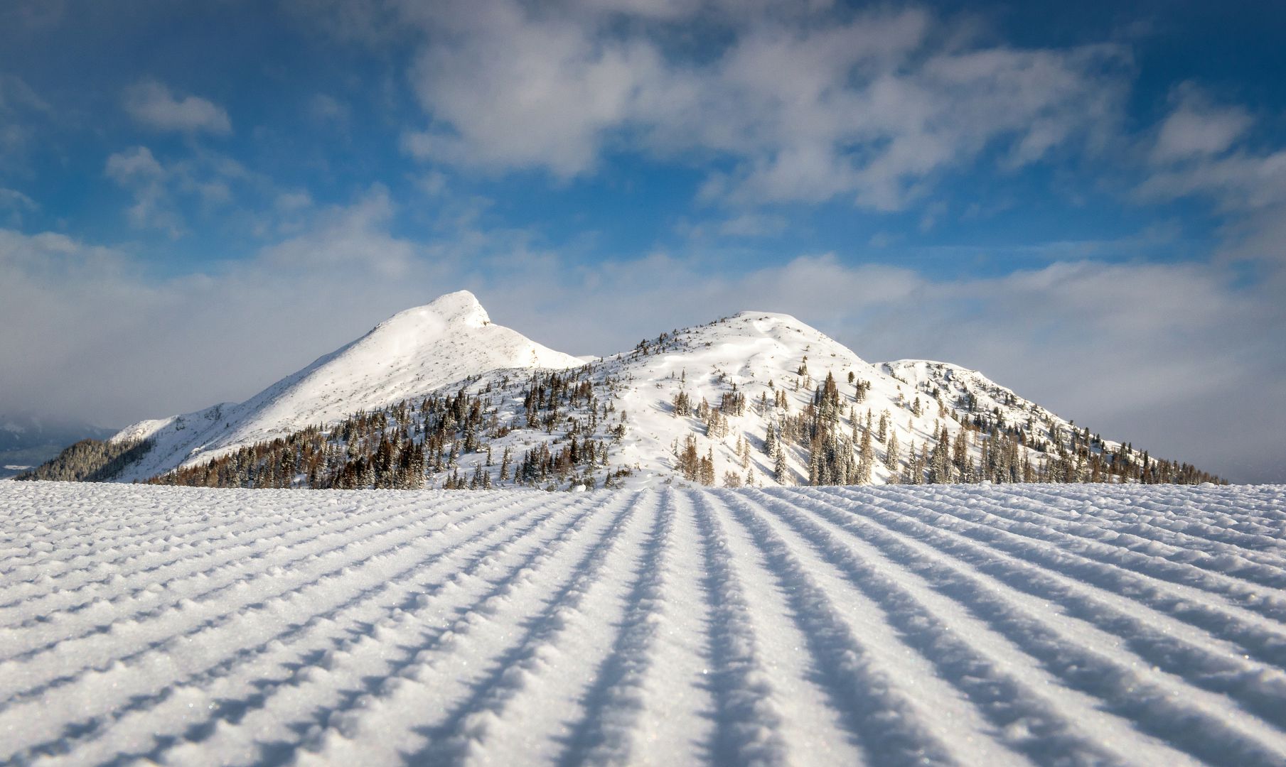 Perfekte Piste in Altenmarkt-Zauchensee