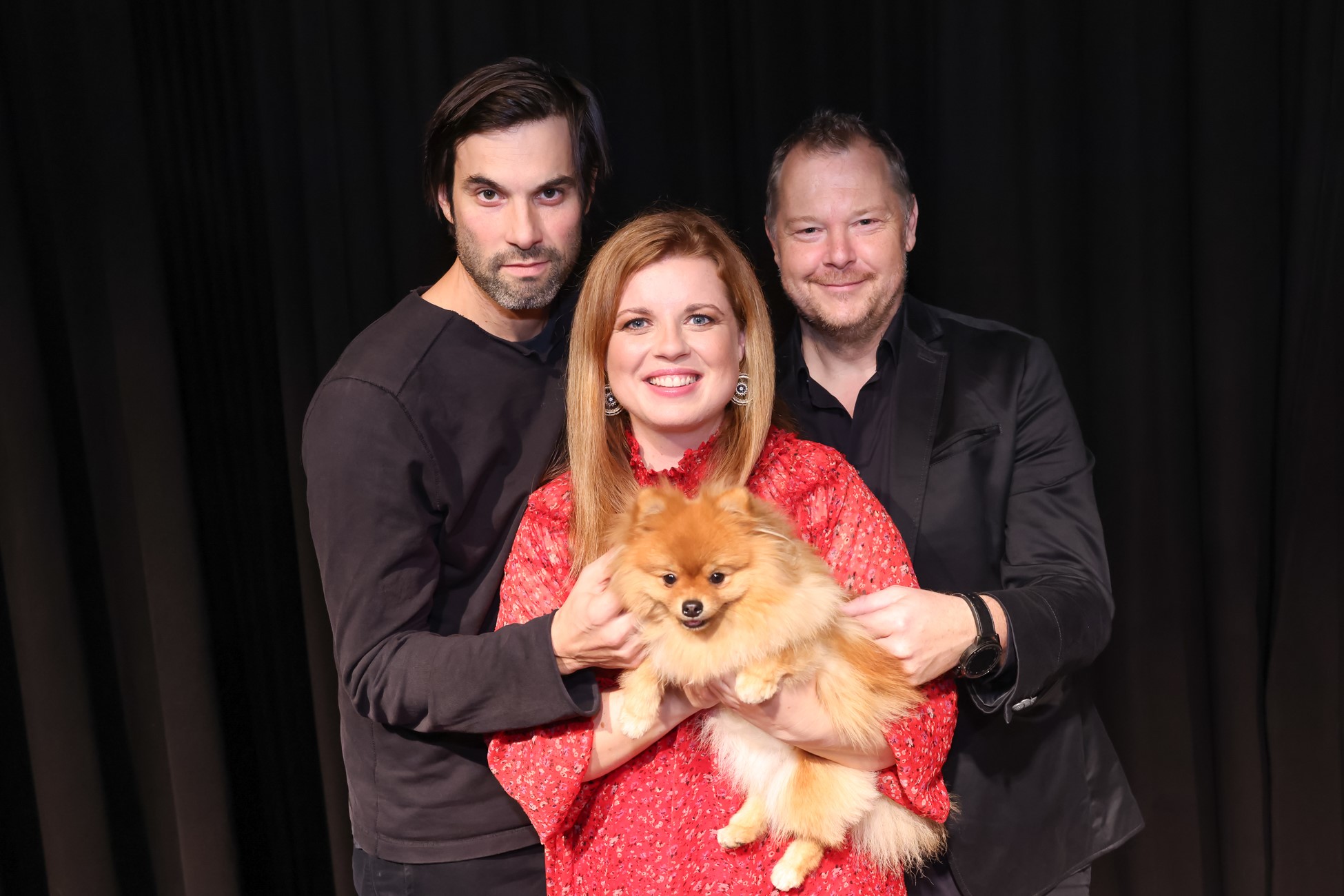 Max Simonischek, Simone Kopmajer und Reinhardt Winkler by Katharina Schiff'