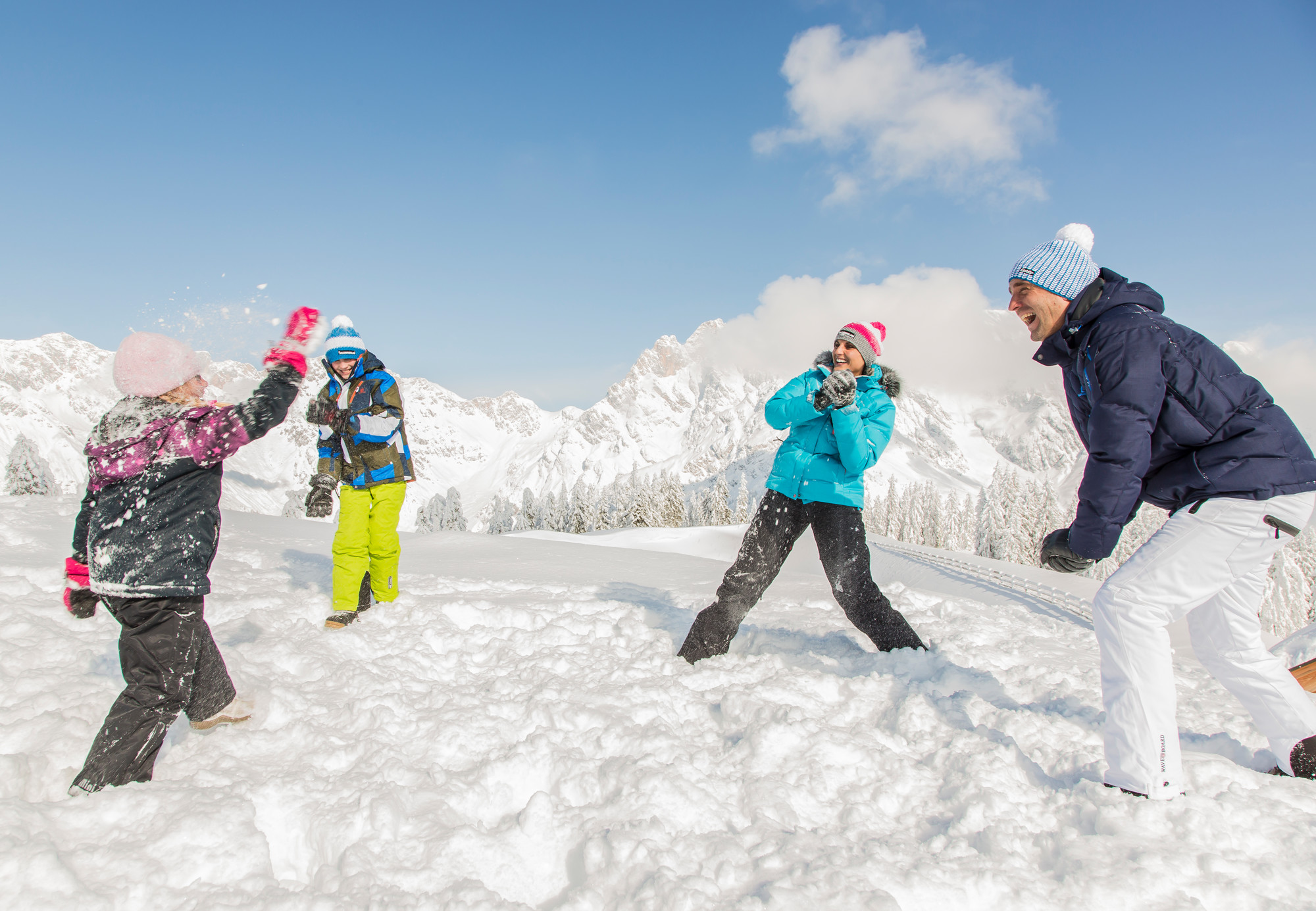 Familienzeit genießen im Tante Frida in Maria Alm