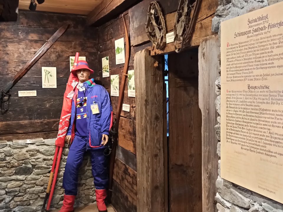 Eingangsbereich im Ski-Museum in Saalbach