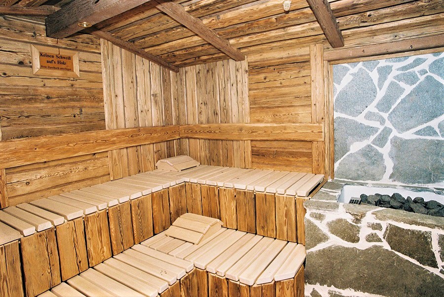 Entspannen in der Sauna