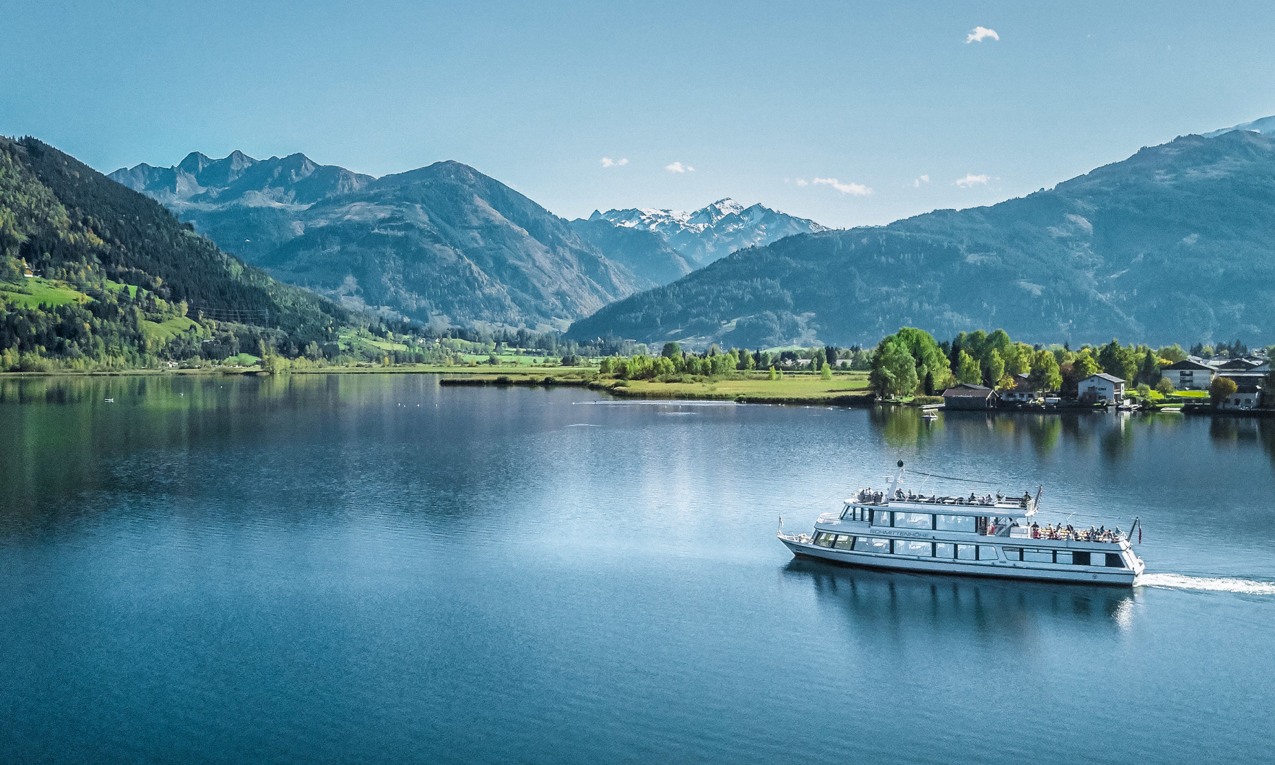 Die MS Schmittenhöhe am Zeller See © schmitten.at 