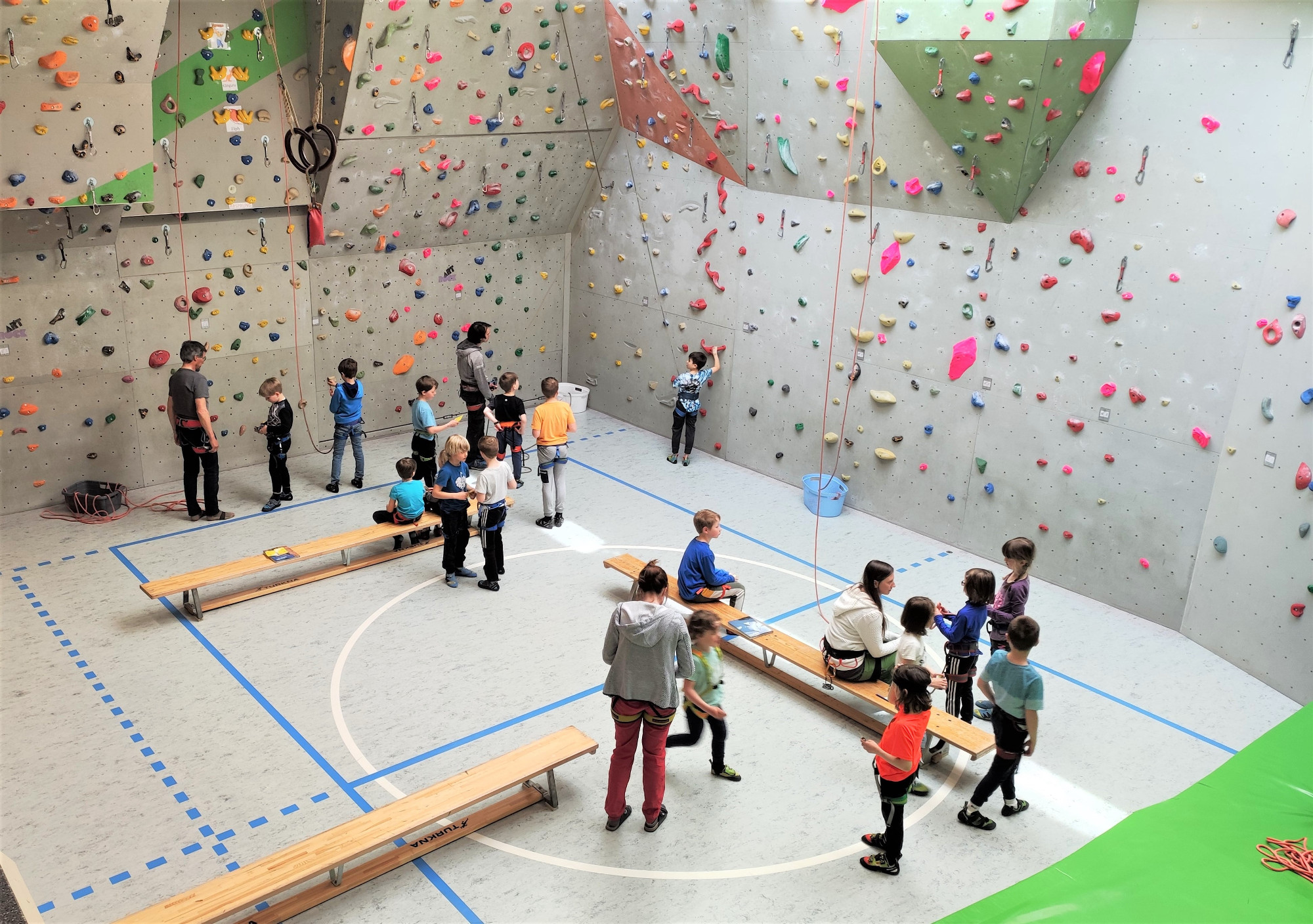 Indoorkletterhalle in Großarl © Sepp Kendler