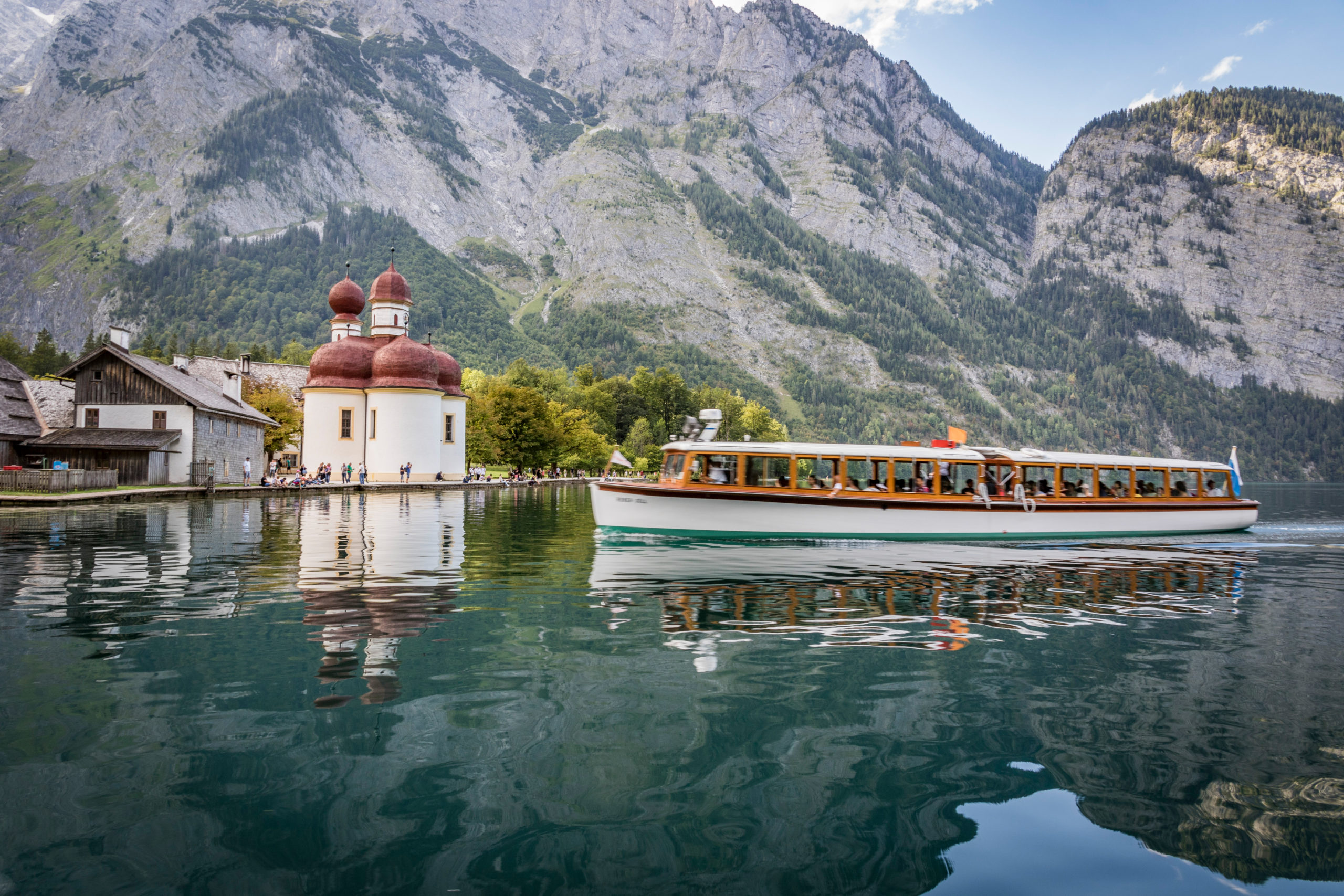 Wallfahrtskirche St. Bartholomä am Königssee © Berchtesgadener Land Tourismus
