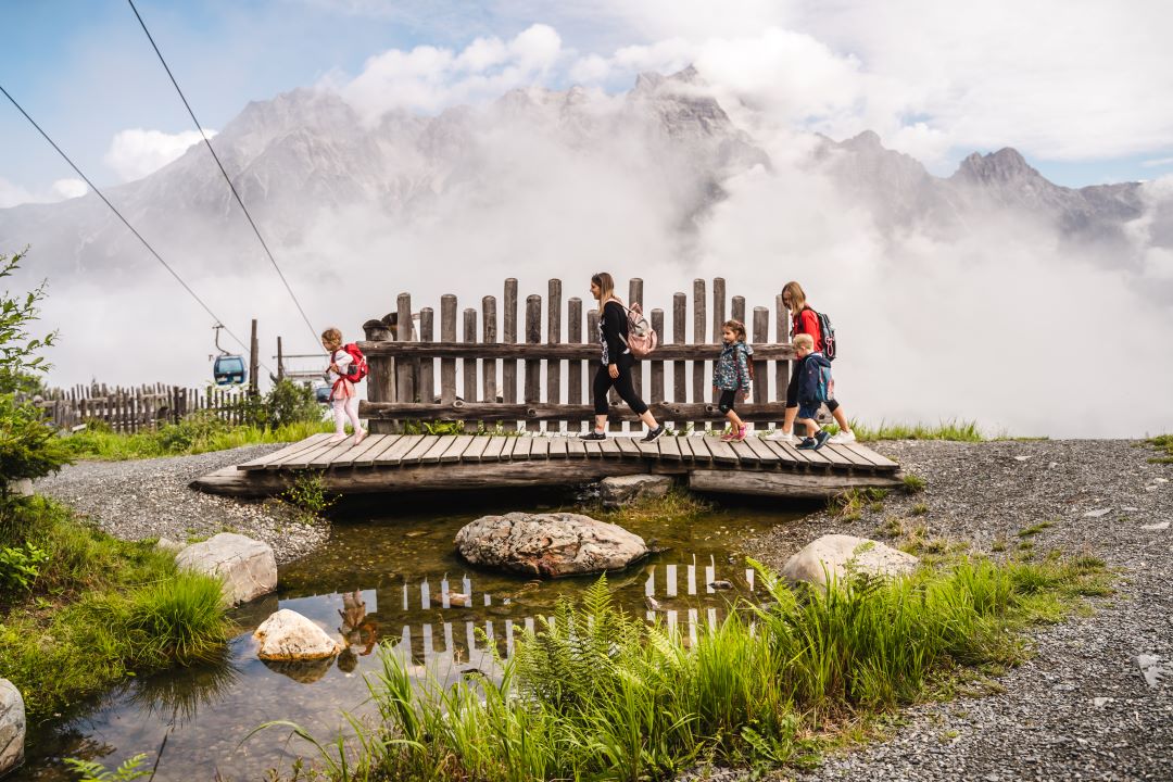 Wandern mit Familie 