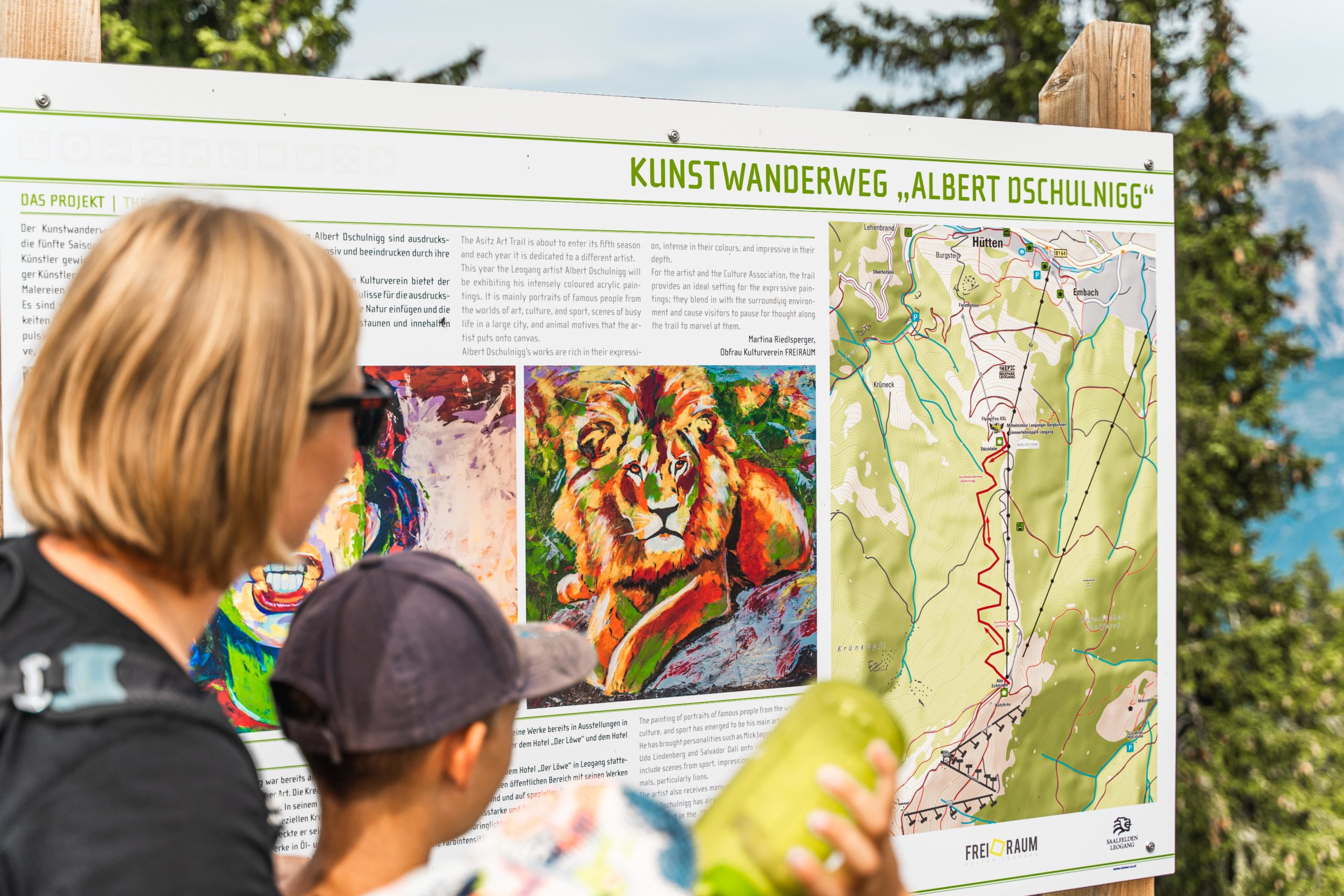 Kunstwanderweg am Asitz © Michael Geißler