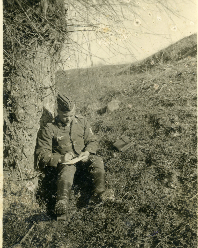 Urgroßvater Franz Streitberger im Alter von 18 Jahren (1935) www.pustet.at