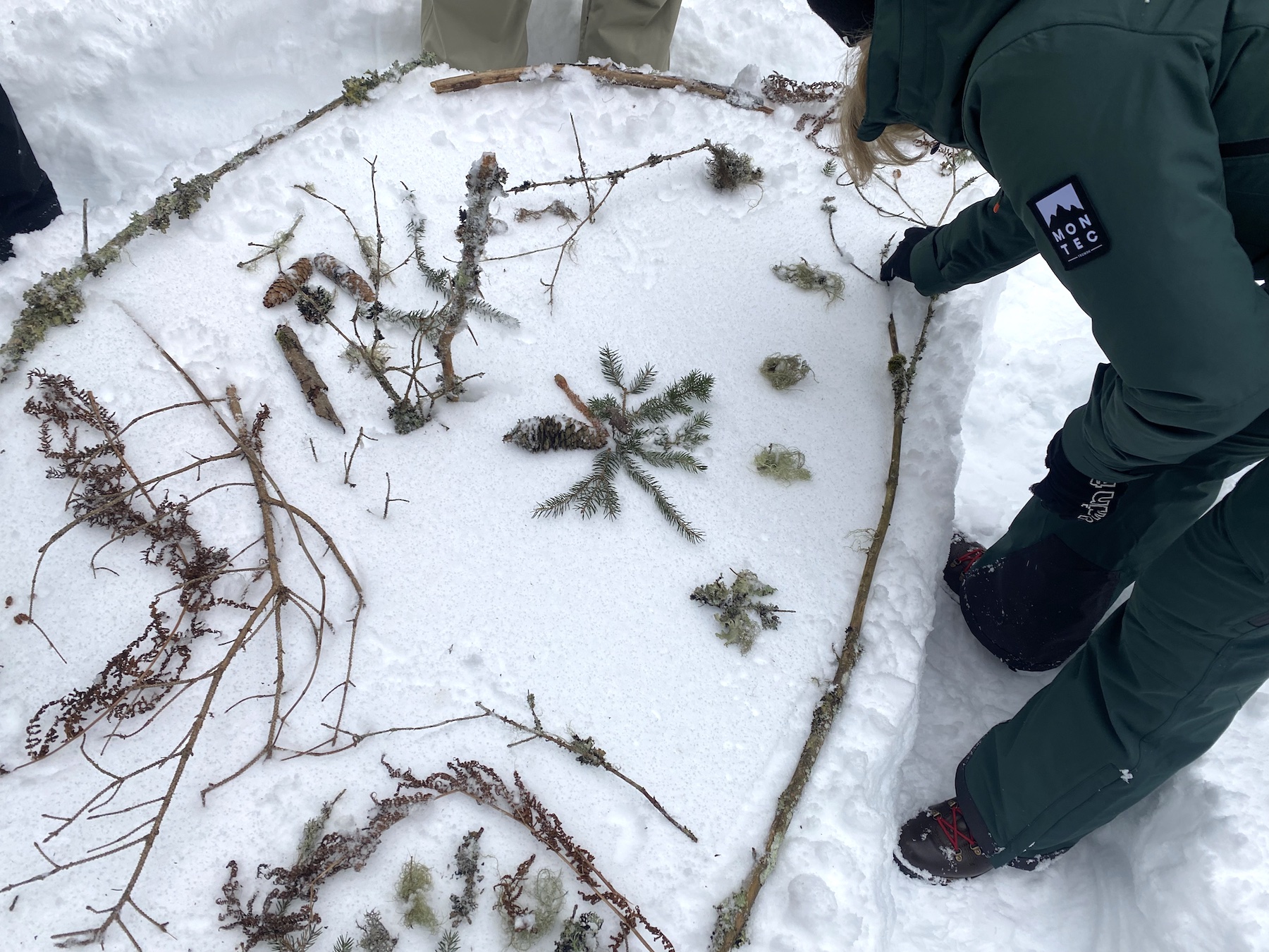 Naturmandala im Winter
© Anja Fischer