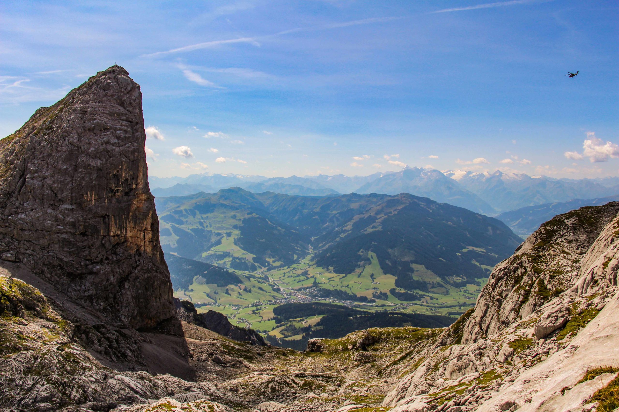 Blick durch die Ramseider Scharte - © Christoph Werntgen