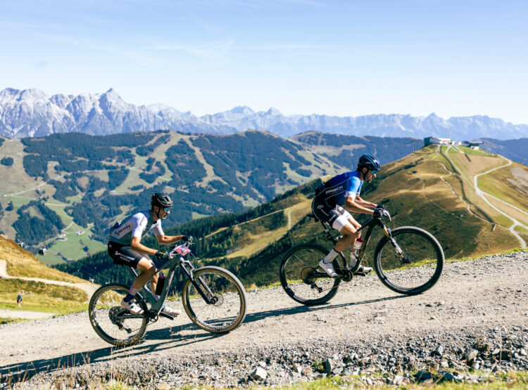 Steil bergauf geht bei den Wolrld Games of Mountainbiking in Saalbach Hinterglemm