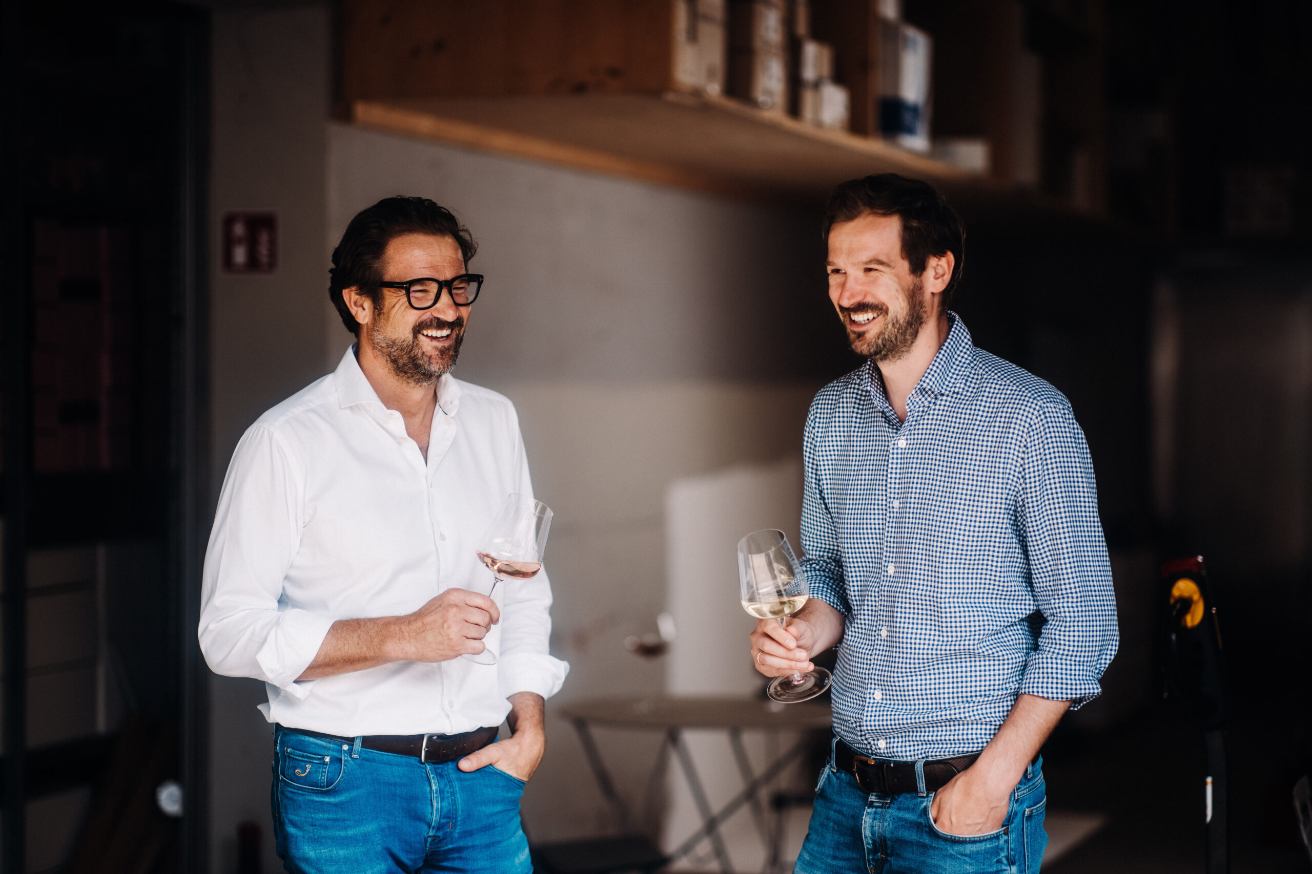 Raimund & Christian Döllerer: Die Macher des Döllerers Weinhaus in Kuchl © Patrick Langwallner