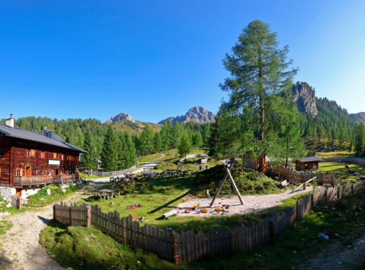 Die Filzmoosalm in Großarl