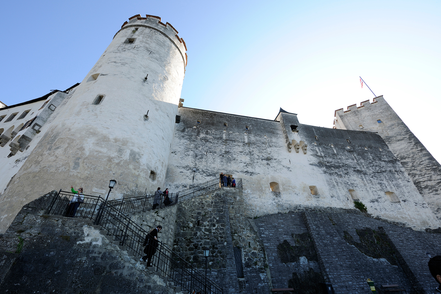 Mächtige Festung Hohensalzburg © Burgen- & Schlösserverwaltung