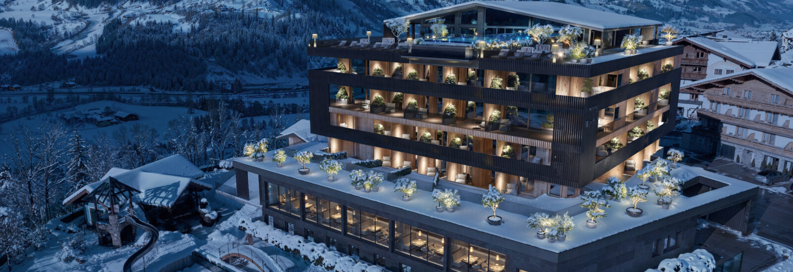 Der neue Berghof im Alpendorf