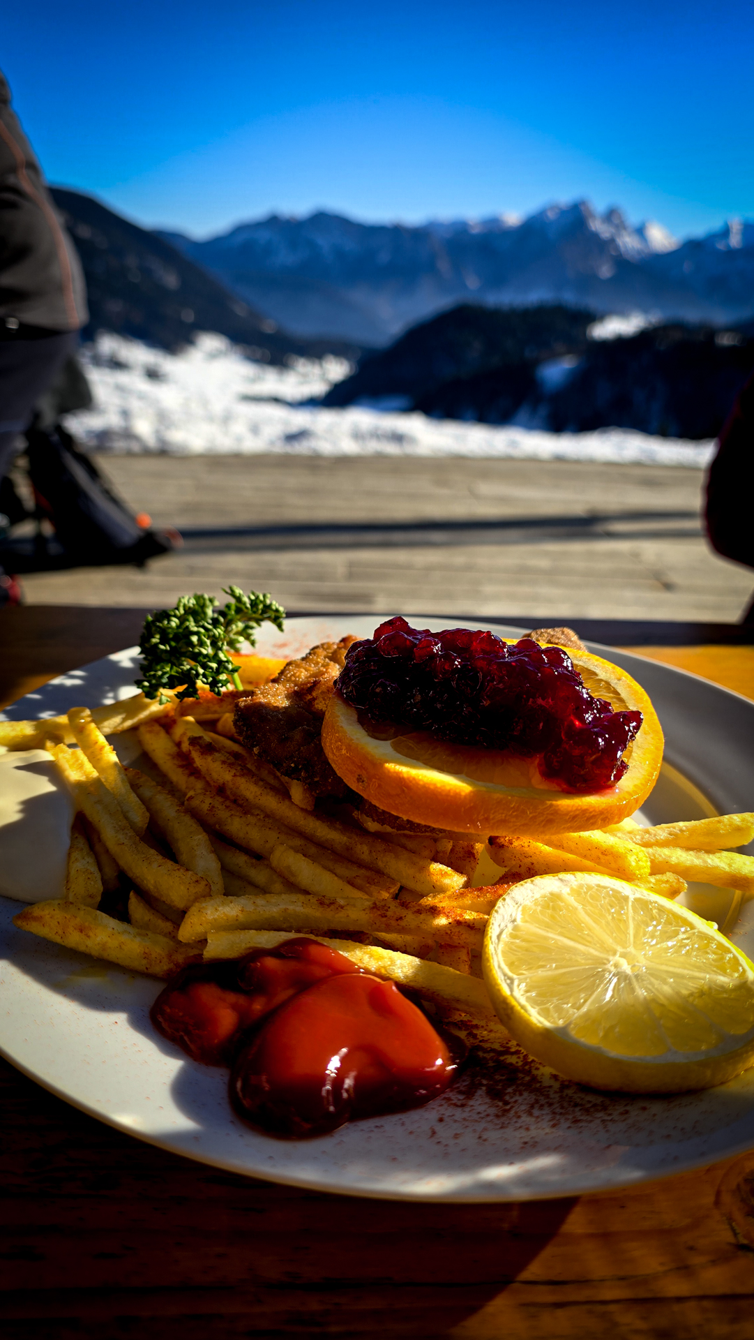 Wiener Schnitzel auf der Wildalm © Melanie Deisl