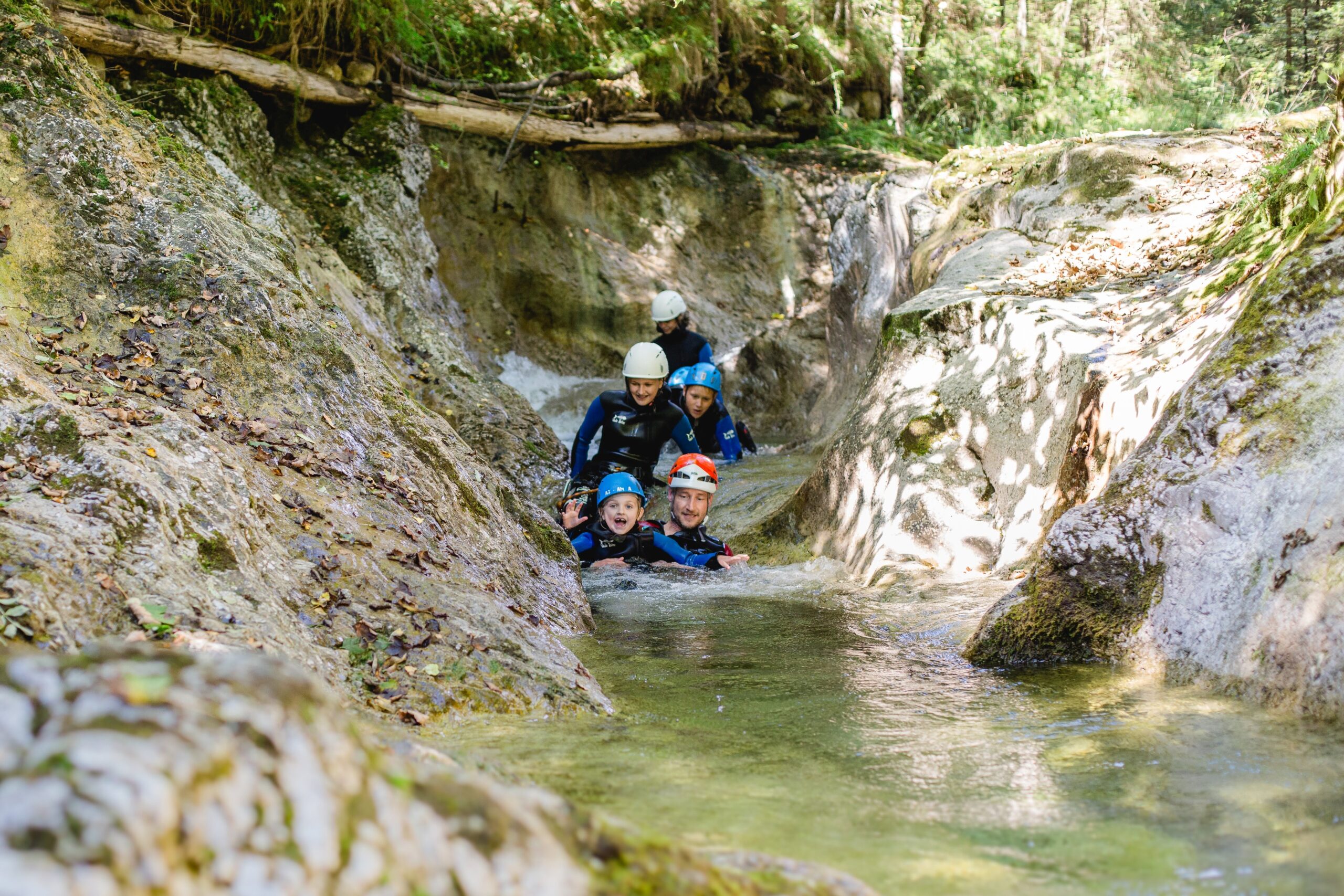 © Base Camp Canyoning für Kinder.