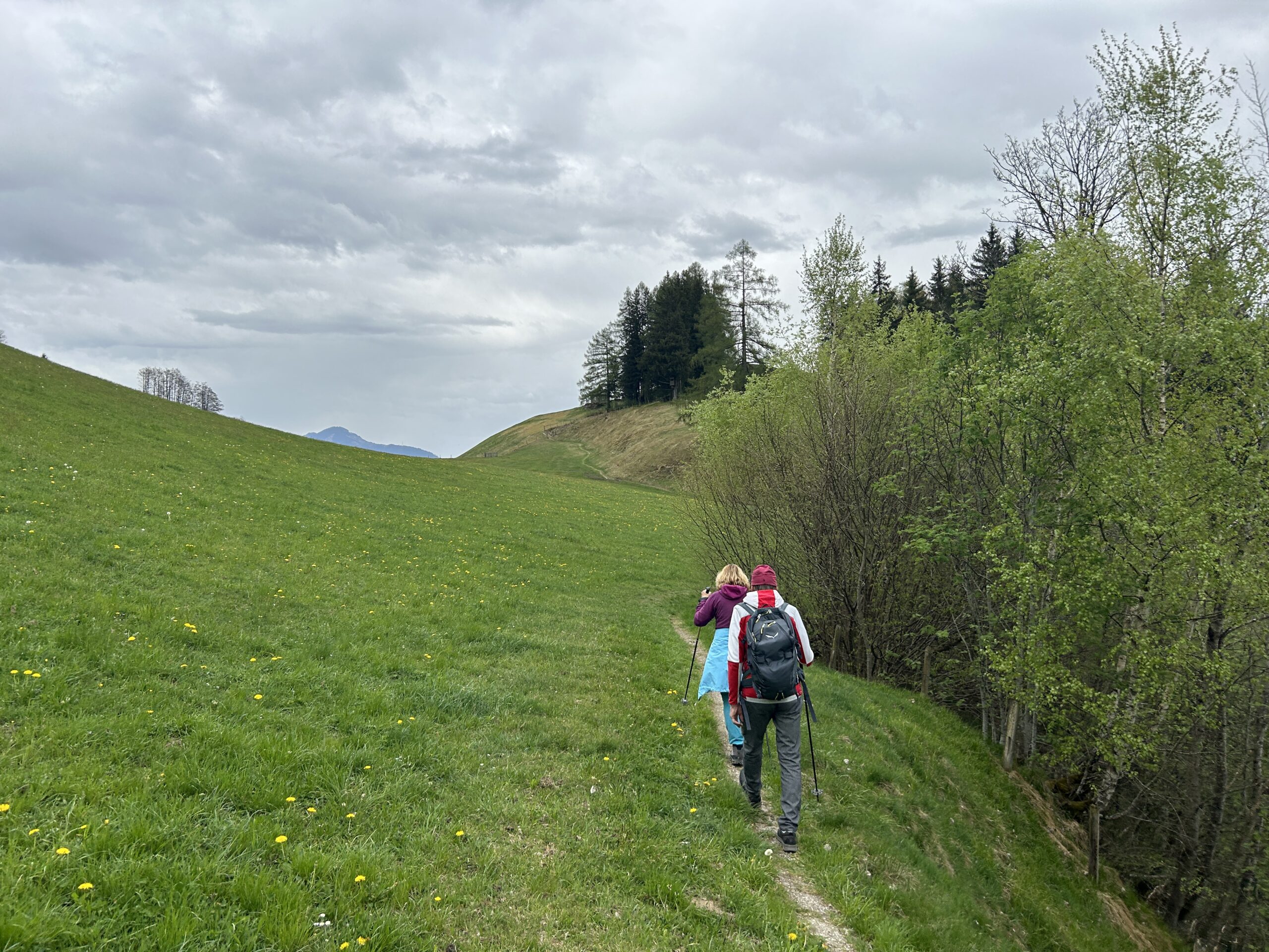 Bald ist das Naglköpfl erreicht © Mathias Steger