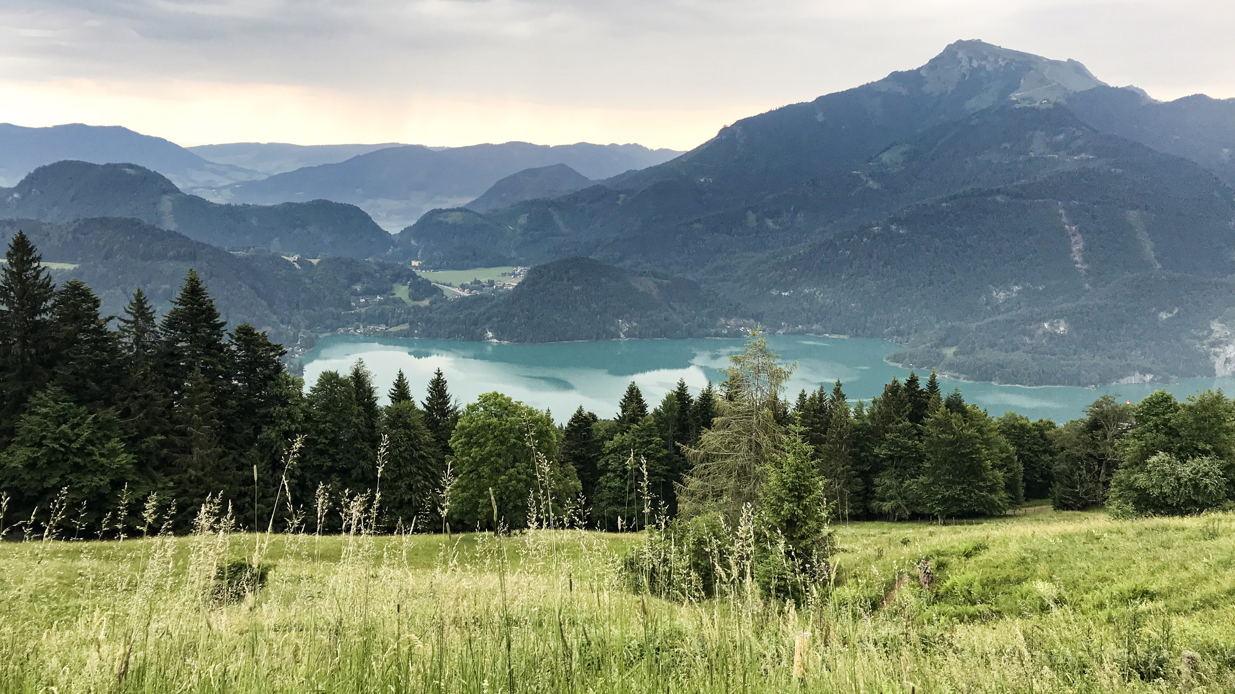 Berge-Seen Blick Lärchenhütte © Melanie Deisl