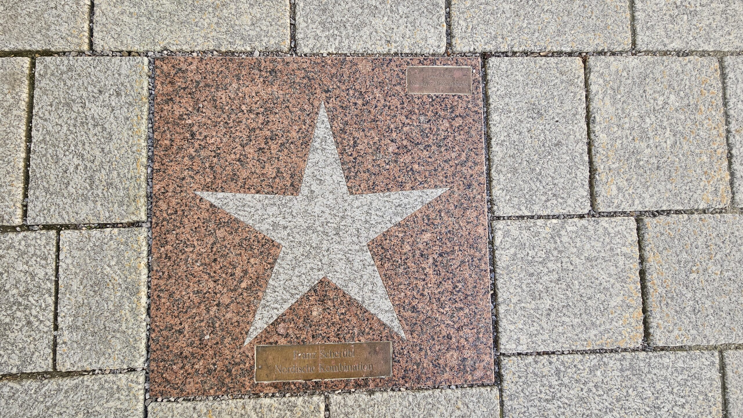 Stern am Walk of Sports in Radstadt © Radstadt Tourismus, Julia Winter
