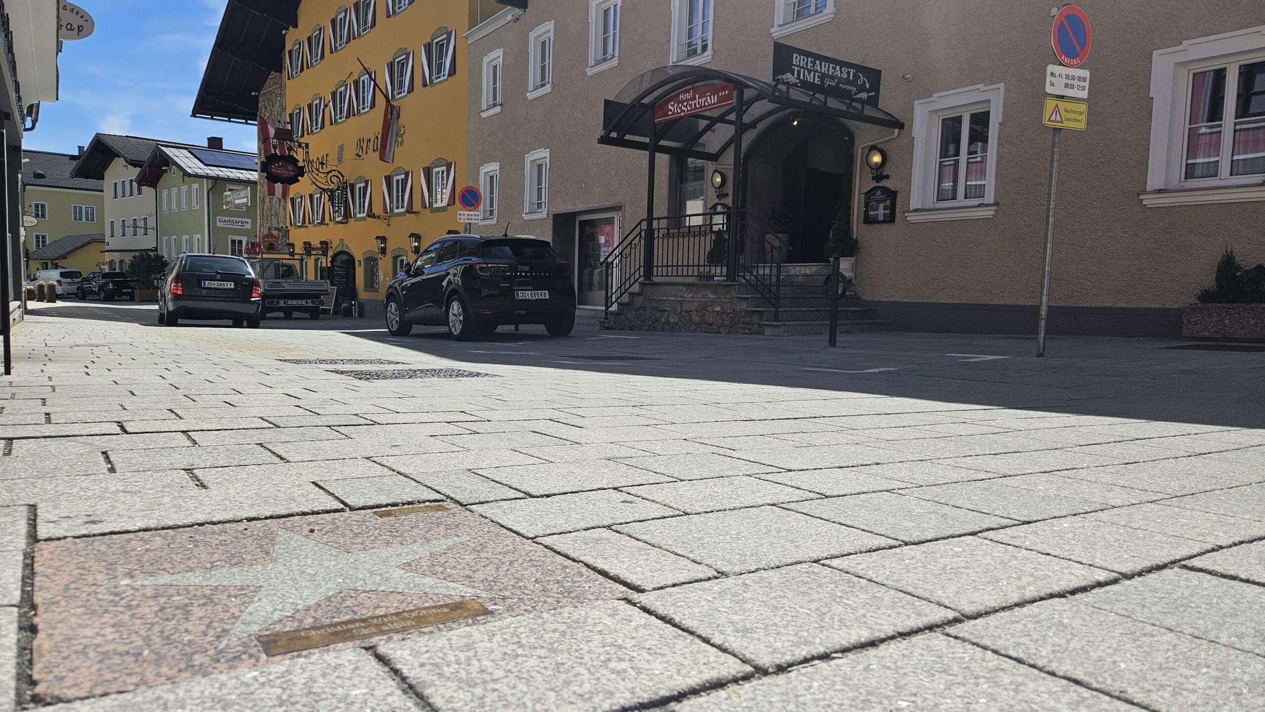 Ein Sportlerstern in Radstadt © Radstadt Tourismus, Julia Winter