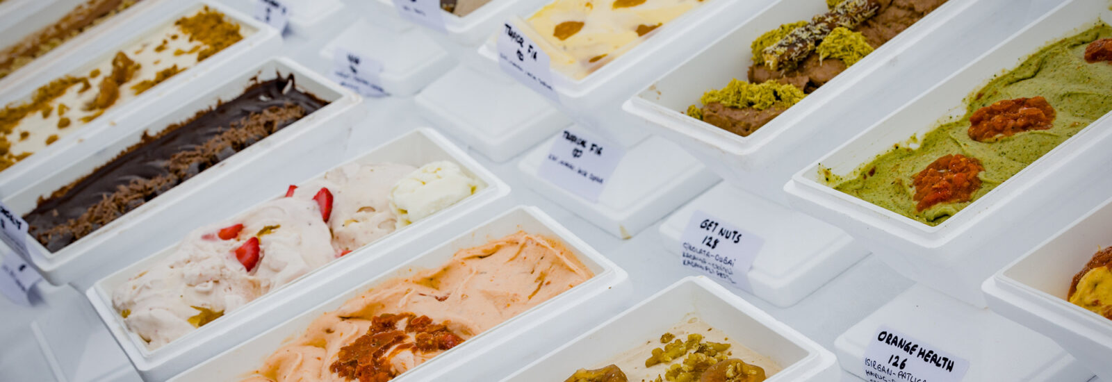 1301 verschiedene Eissorten hat Celal Karaarslan für seinen Weltrekord kreiert