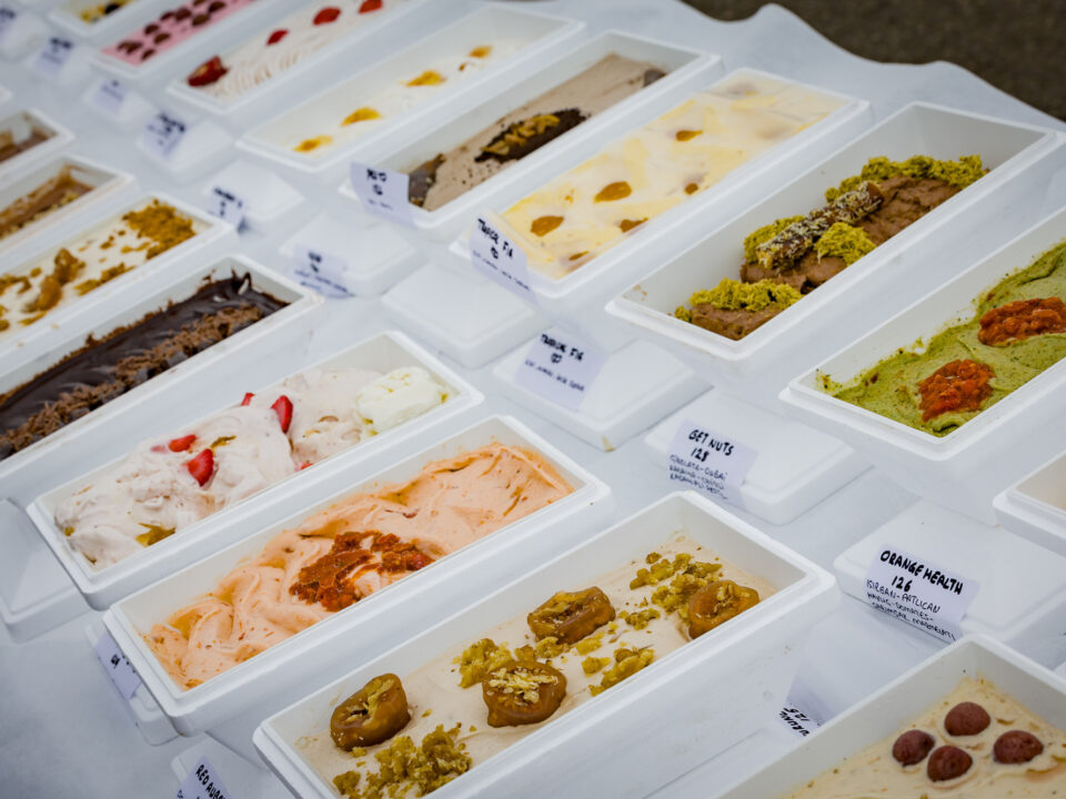 1301 verschiedene Eissorten hat Celal Karaarslan für seinen Weltrekord kreiert