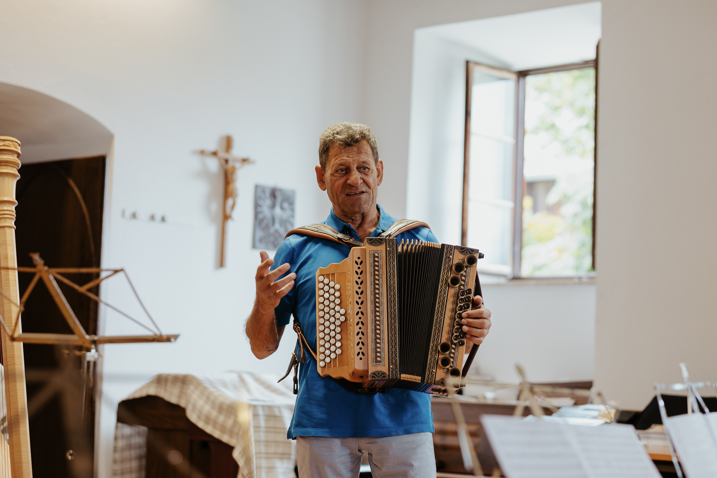 Unterricht mit Franz Posch © Julian Quirchmair