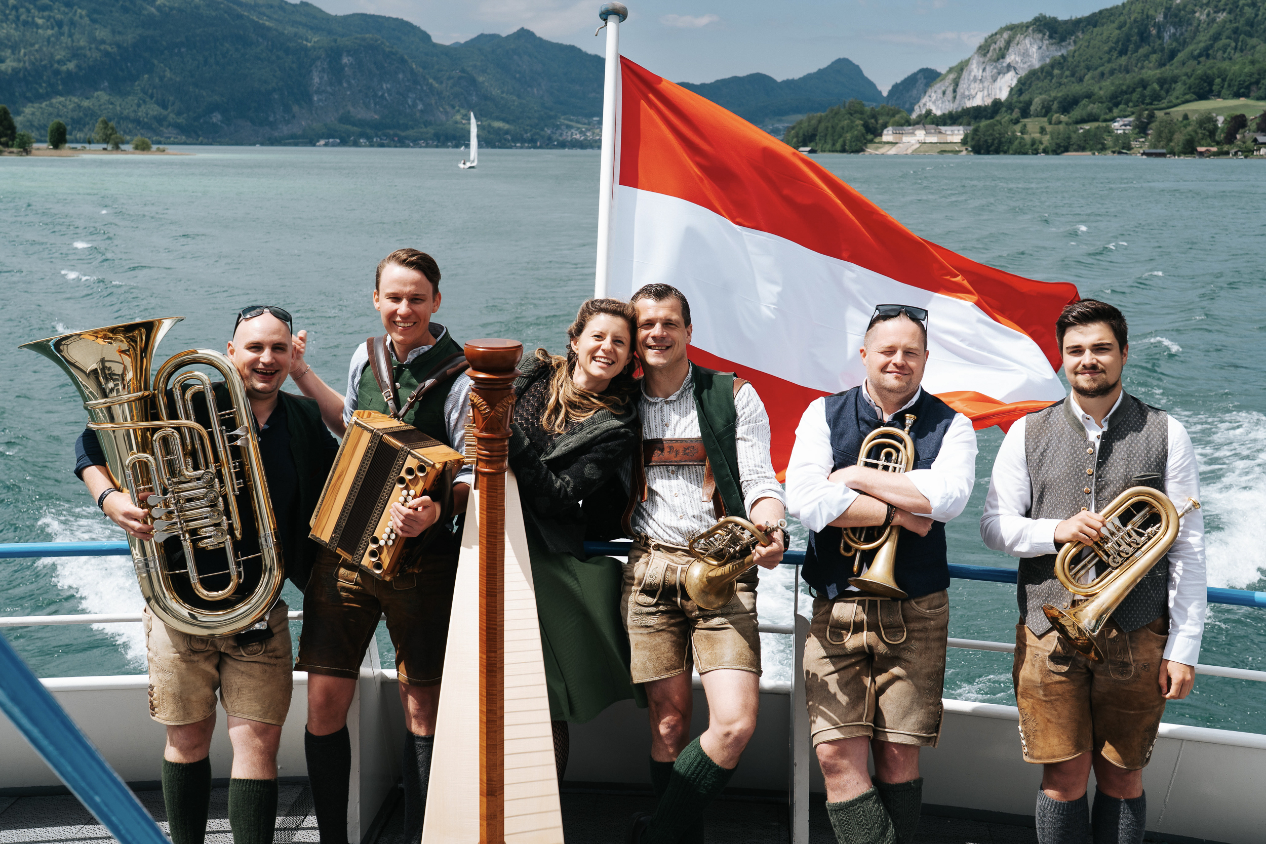 Wolfgangsee Schiff WüdaraMusi © Anklang.cc