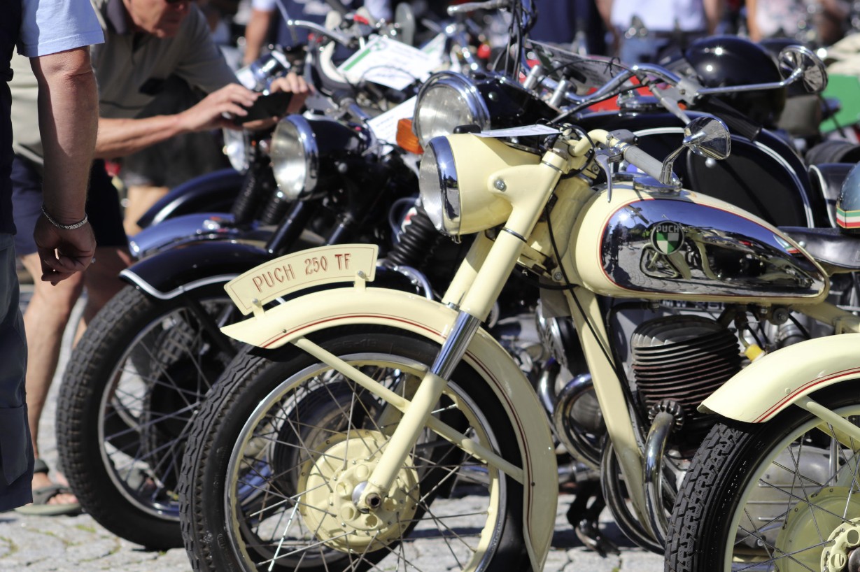 nostalgische Puch Mopeds © Puch Club Fuschl am See