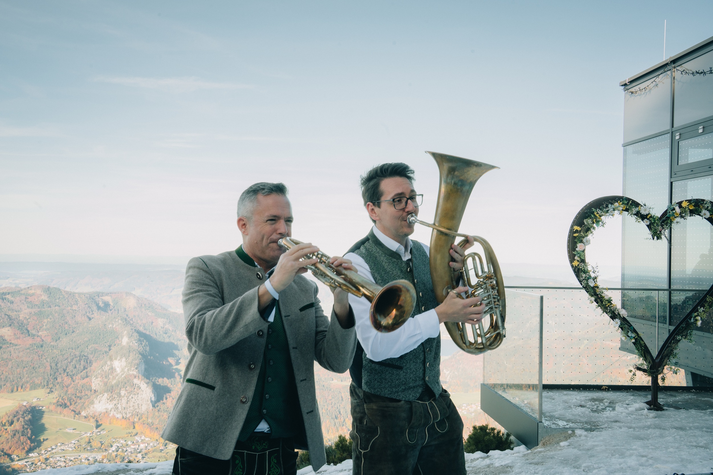 Bläser auf dem Zwölferhorn © anklang.cc