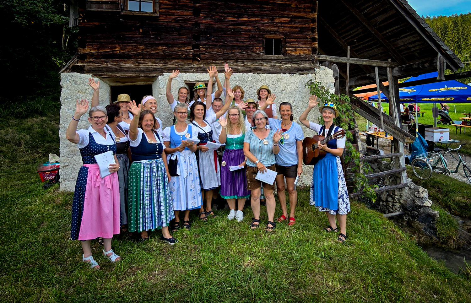 Rund ums Jahr Chor beim Ebenauer Mühlenfest © Melanie Deisl