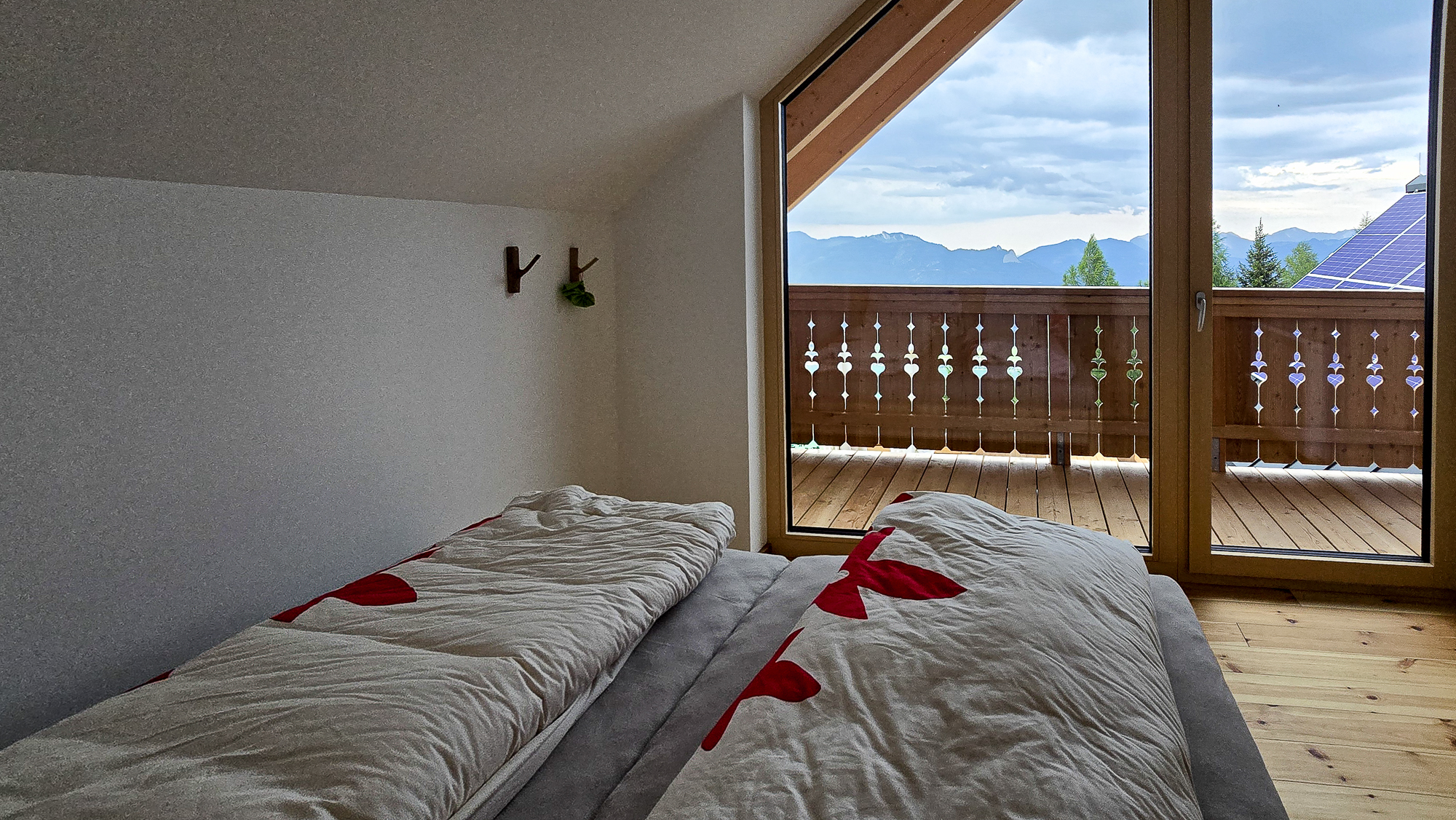 Panoramazimmer mit Balkon Bleckwandhütte © Melanie Deisl