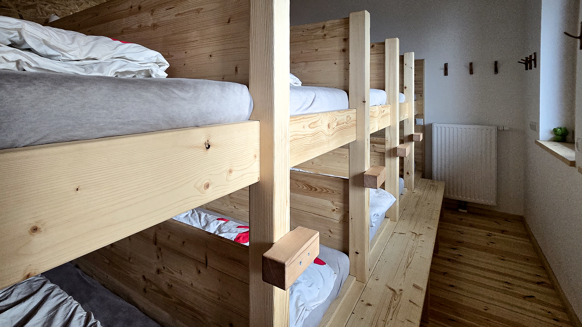 Matratzenlager für 10 Personen auf der Bleckwandhütte © Melanie Deisl