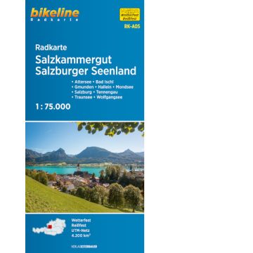 Bikeline Radkarte- Salzkammergut, Salzburger Seenland